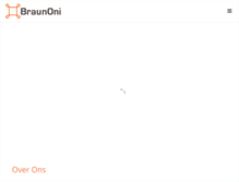 Tablet Screenshot of braunoni.nl